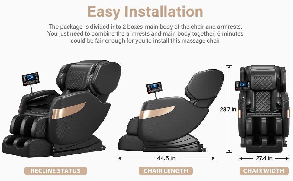 New Model Home Office Furniture Cheap Price Electric Thai Shiatsu Full Body Zero Gravity Luxury Massage Chair