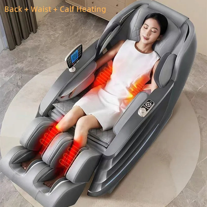 Smart Massage Chair Full Body Zero Gravity Sl-Track Shiatsu Massage Recliner Chair With Heated Deep Stretch Relax Massage Chairs