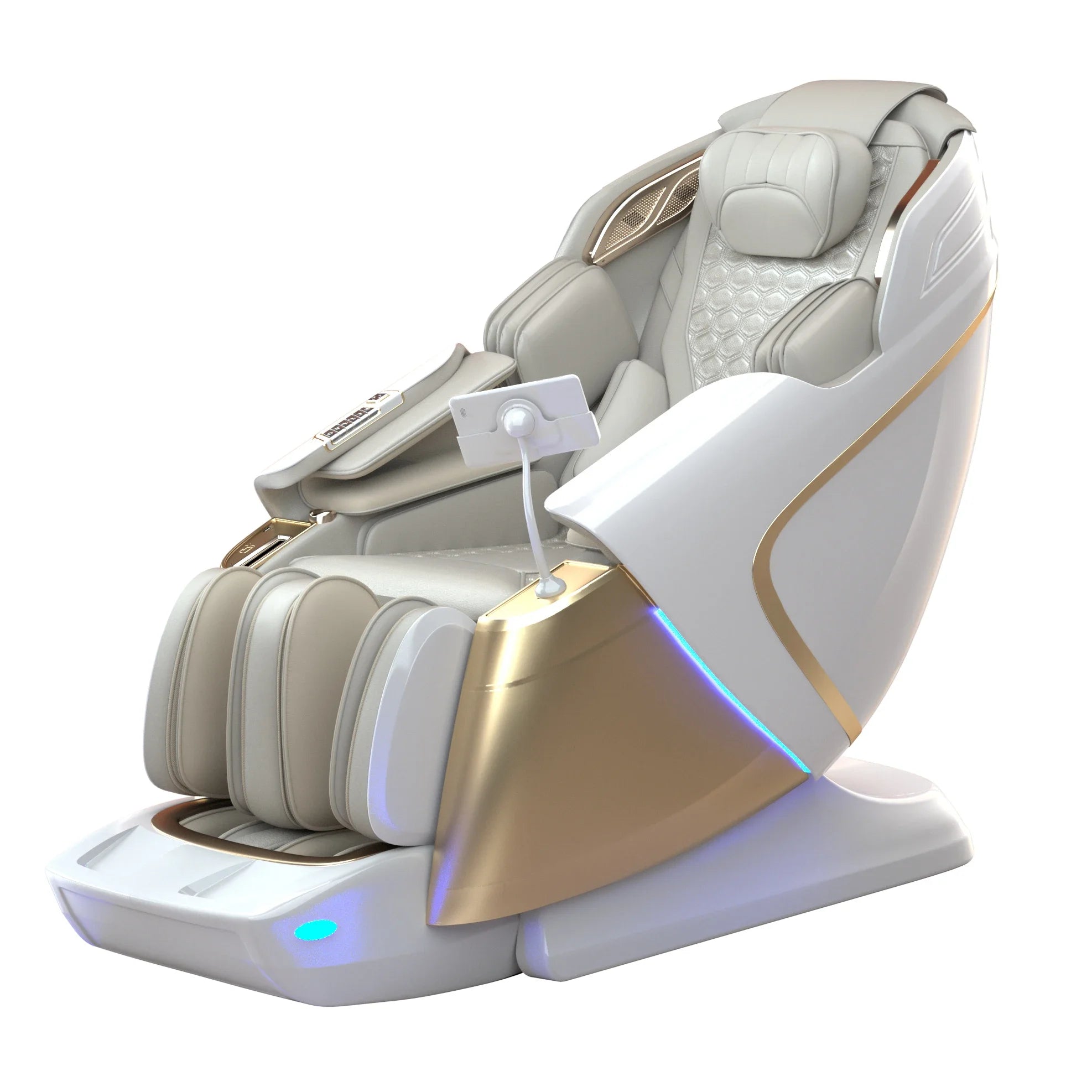 Electric 4D Massage Chair Dual Core Thai Stretch 2025 Shiatsu Zero Gravity Double Mechanism Chair for Massage Chair