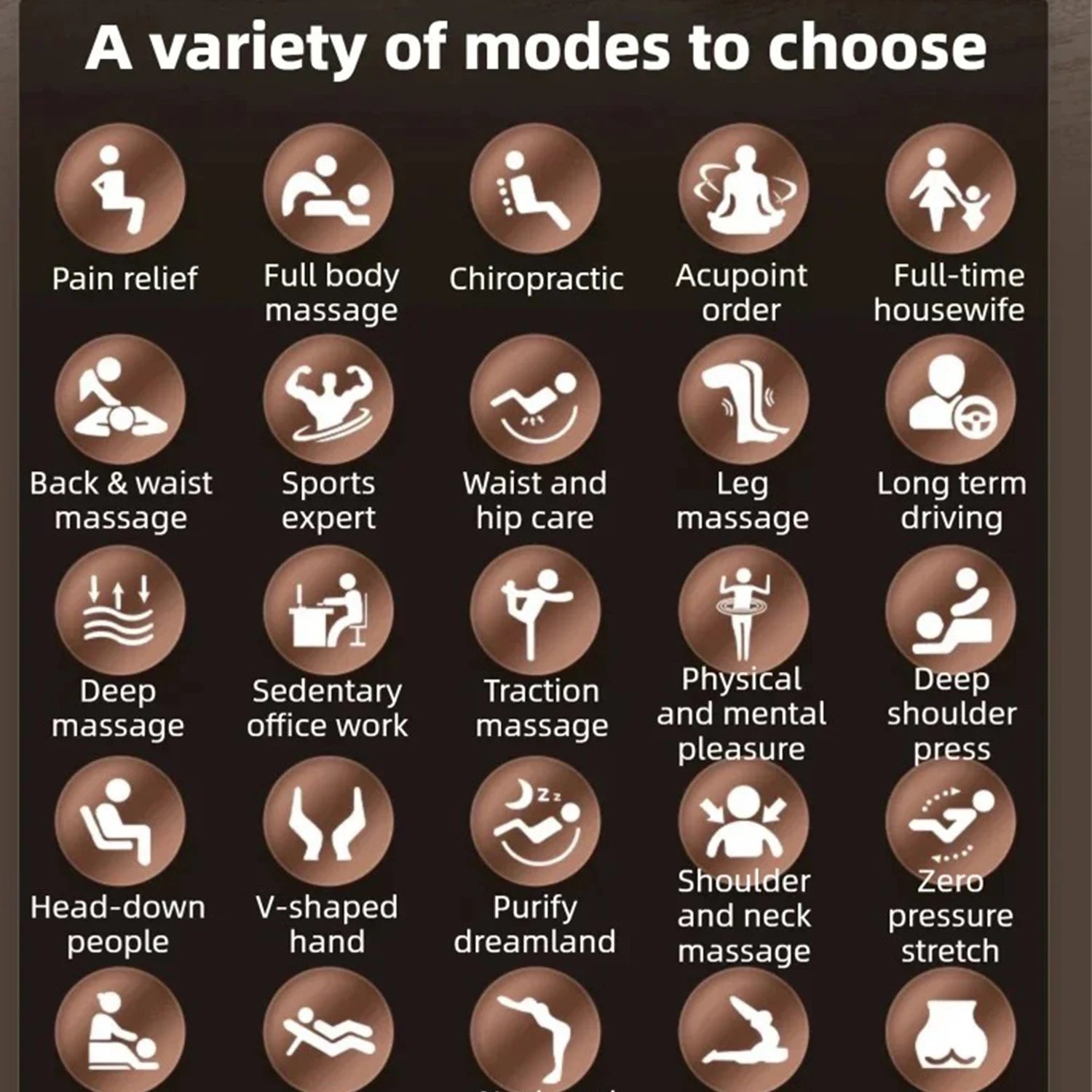 3-year warranty Electric Massage Chair Intelligent Voice Control Kneading 6D+6D Dual Core Full Body Airbag Home 3D Thai Stretch