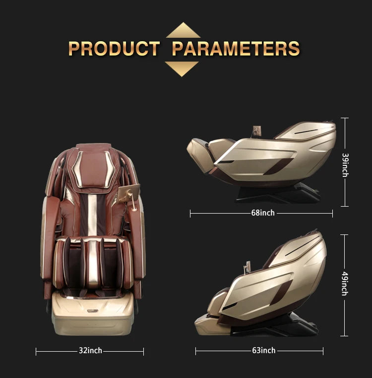 HOT Selling Luxury Massage Chair 3D Zero Gravity in Stock