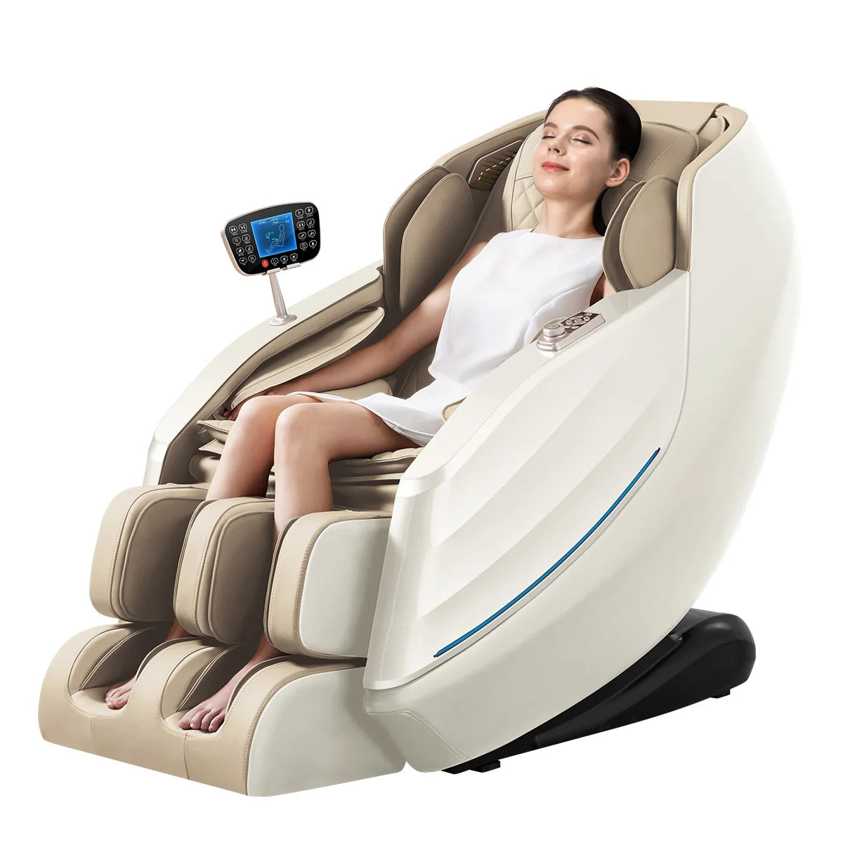 Smart Massage Chair Full Body Zero Gravity Sl-Track Shiatsu Massage Recliner Chair With Heated Deep Stretch Relax Massage Chairs