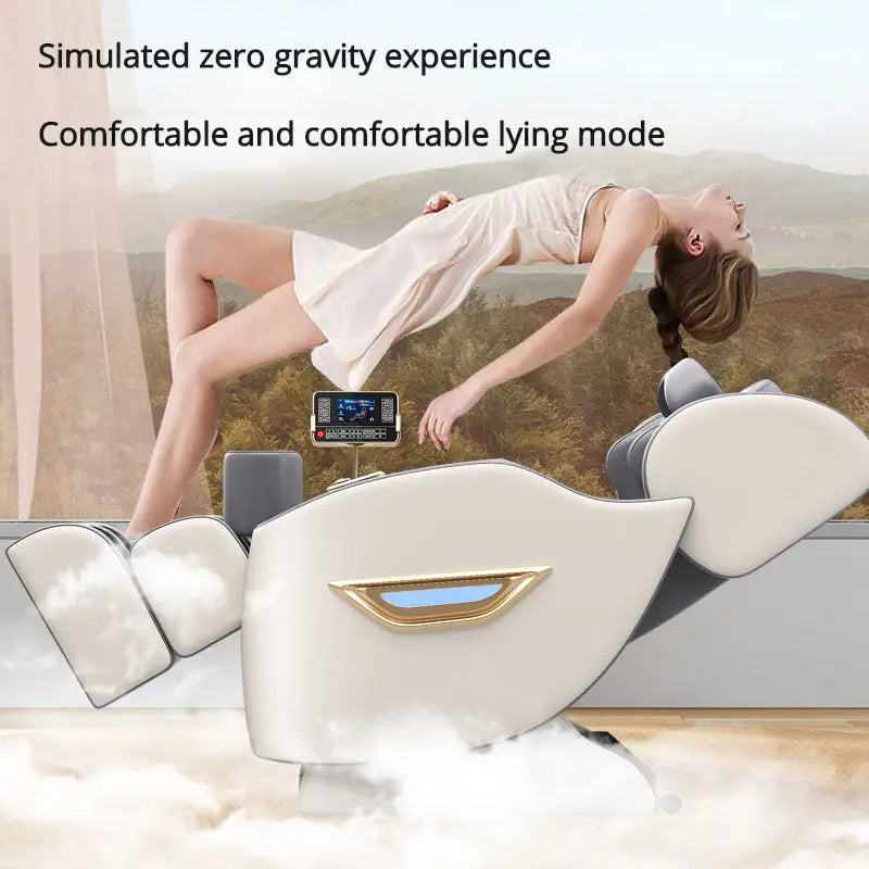 Zero Gravity Salon AI Voice Luxury Massage Chair 3d 4d 5d 6d 8d Electric Massage Chair Full Body