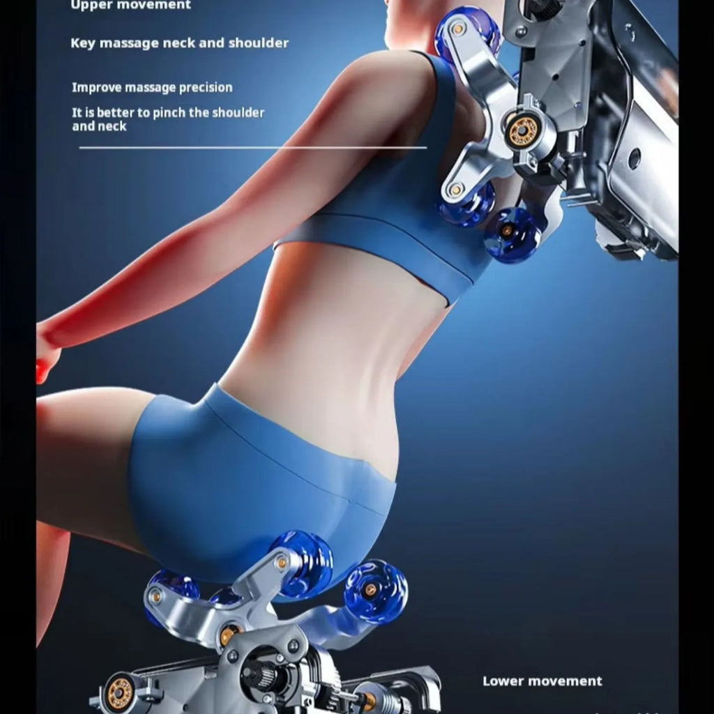 Dual movement Luxury 4D Smart Zero Gravity Massage Chair Full Body Shiatsu Massage SL Track Body Recliner 3D Thai Stretch electr