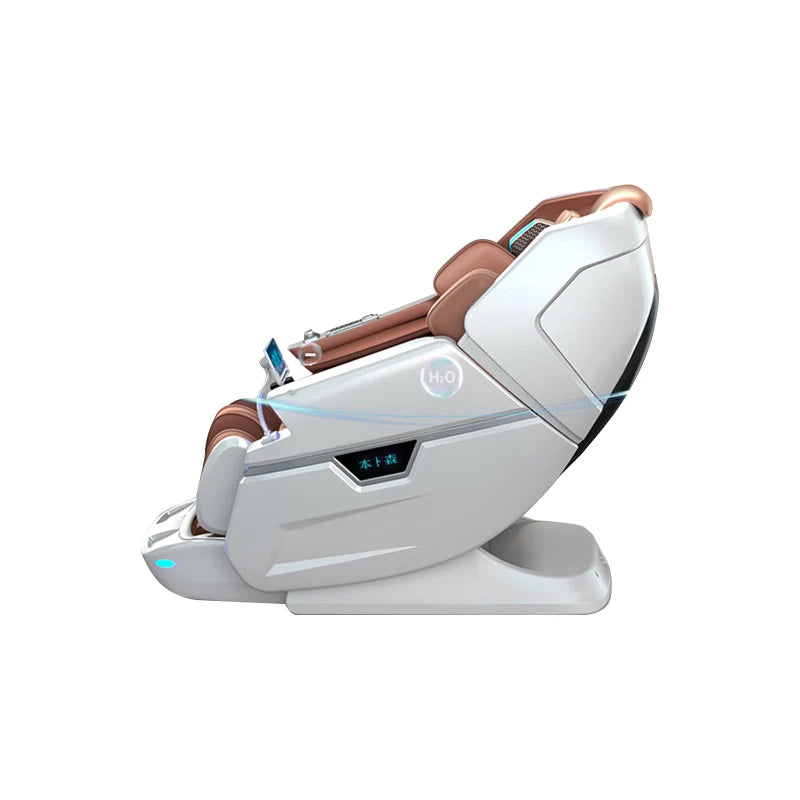 New Hot-selling Airbags Zero-gravity  Luxury Cabin Intelligence Bluetooth Music Pu Leather at Home Full Body 4D Massage Chair