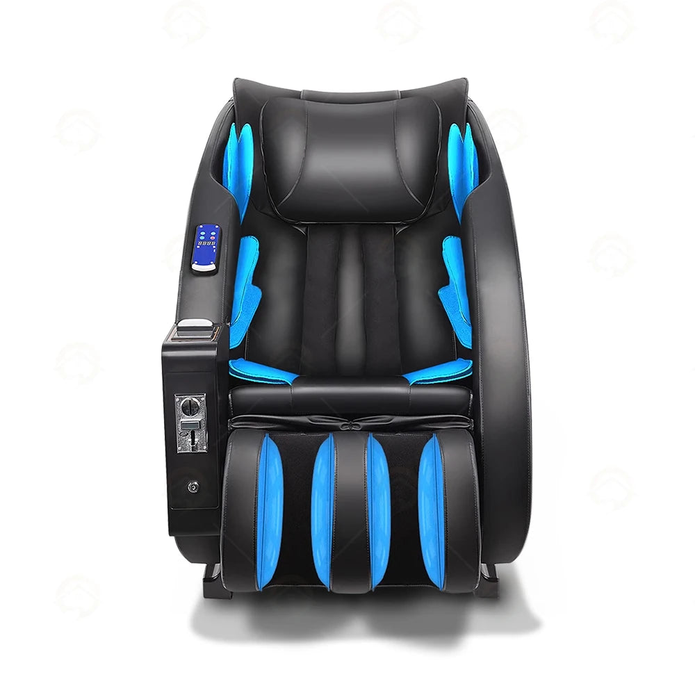 Luxury Coin Bill Operated Vending Zero Gravity 2d 3d 4d Commercial Massage Chair Full Bady Airbags Massage With Credit Card
