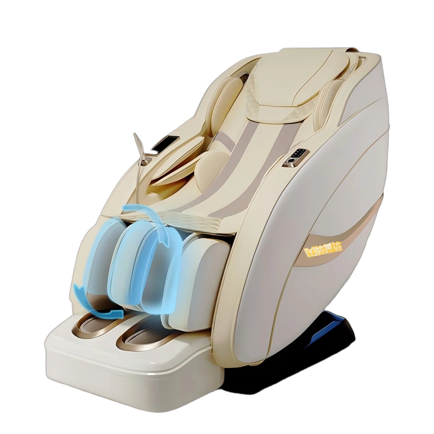 3 Year Warranty Dual-core 4D SL-Track Zero Gravity Heat Therapy Full Body Airbag Shiatsu Massage Chair Rocking Sofa Kneading