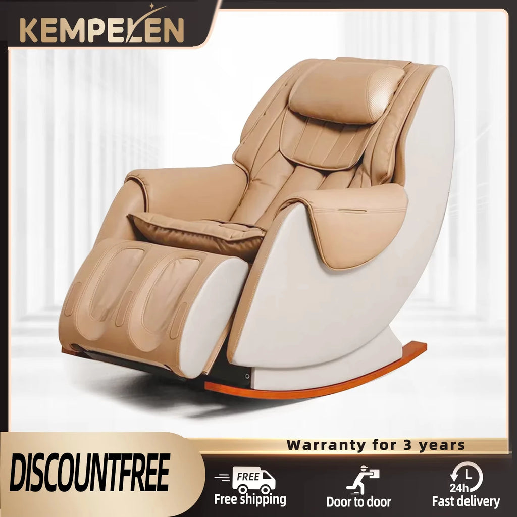 Electric Massage Sofa Recliner｜Full Body AI Massage Chair with Waist & Leg Relaxation｜Compact Ergonomic Design for Home Office