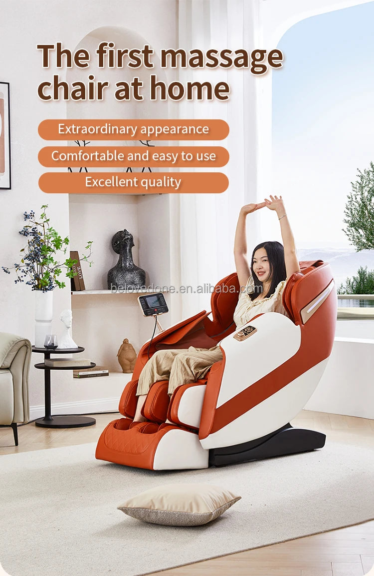 Smart Electric Massage Chair Relaxing Body Massage Chair Zero-gravity Luxury Massage Armchair